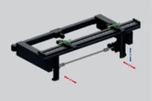 Tope trasero (backgauge) tipo X1-X2-R-Z1-Z2